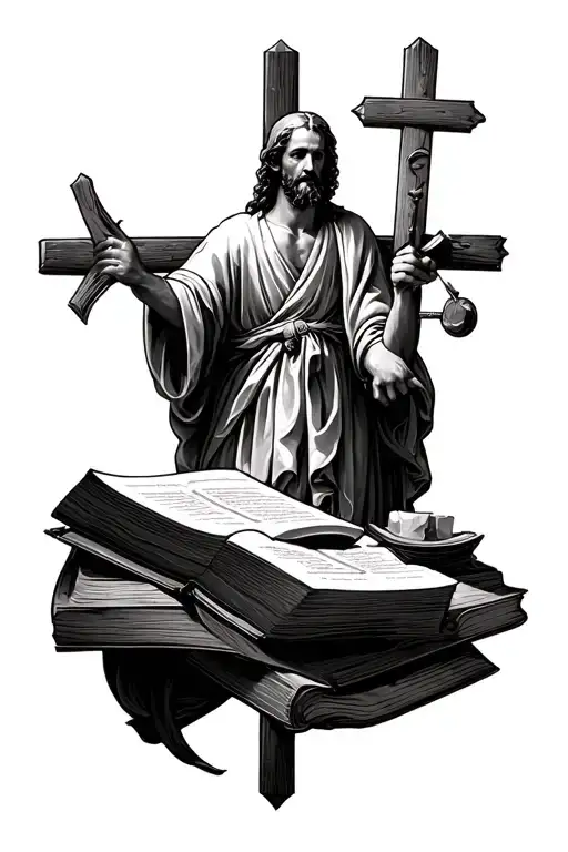 Create A Tattoo Design Of The Story Of Job In The Bible In The Form Of A Tattoo Sleeve