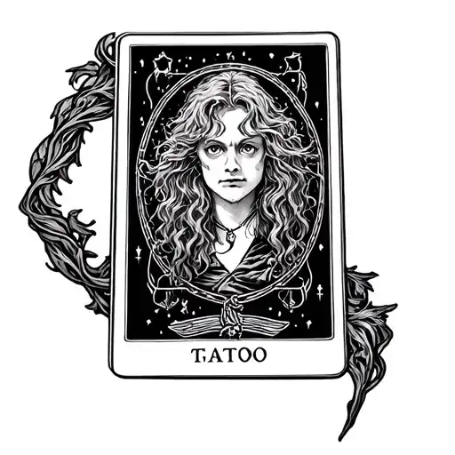 Tarot Card Harry Potter Themed