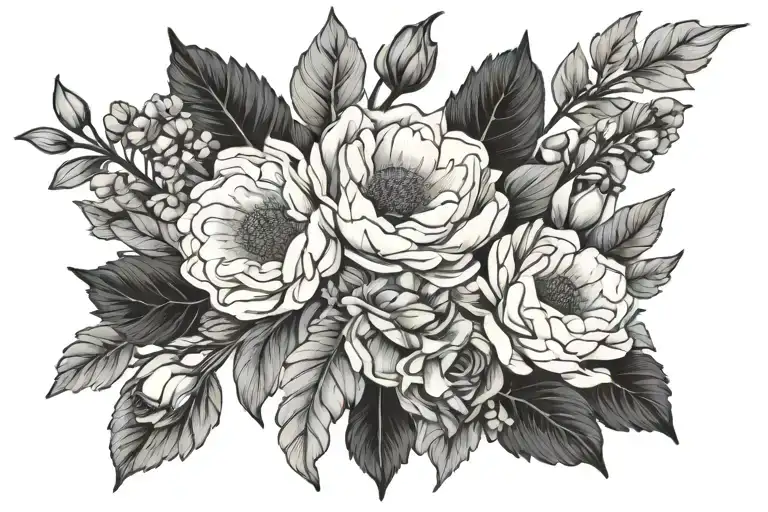 Birth Flower Bouquet