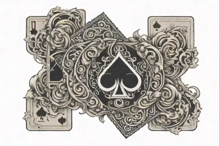 Samir Mafia Themed Playing Card