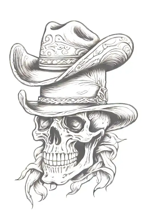Cowboy Skull