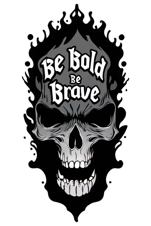 Be Bold Be Brave Unstoppable Capable