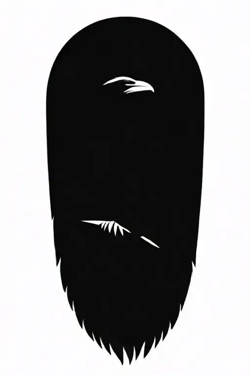 Raven Tattoo With Native American Symbolism Intertwined