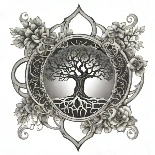 Tree Of Life Inside Coda Symbol
