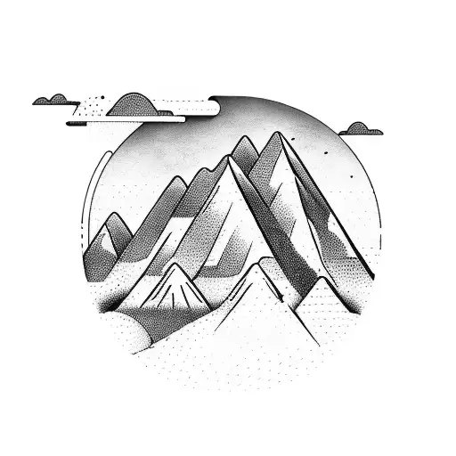 Bicycle Mountain Scene Adventure