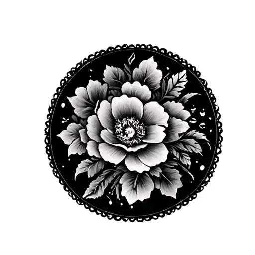 Coverup Baroque Floral