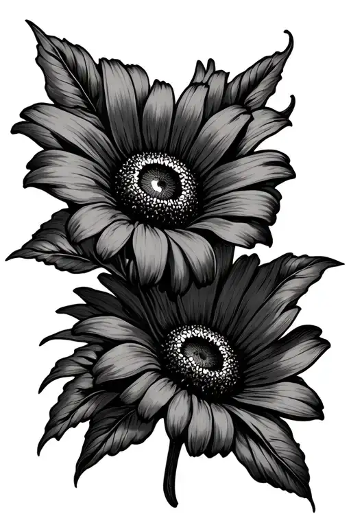 Black Eyed Susans Blooming