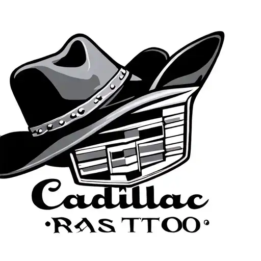 Cadillac Logo & Cowboy Hat