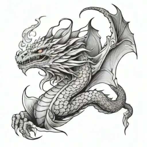 Dragon Breathing Fire