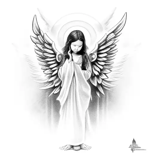 Angel Blessing Another Angel