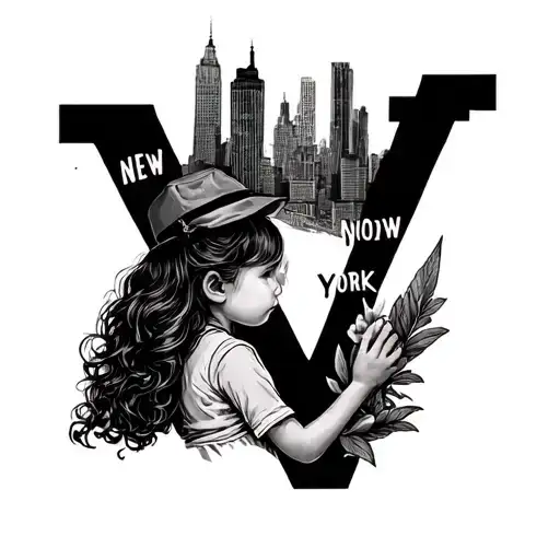 A Little Girl And A V Incorporated And New York