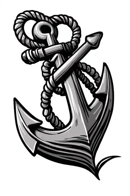 Fisherman Boat Anchor Hanging