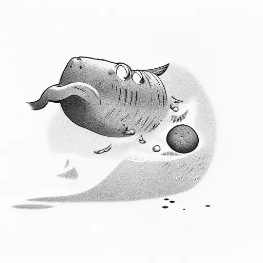 Dad With Kid Throwing Pebble Into Water