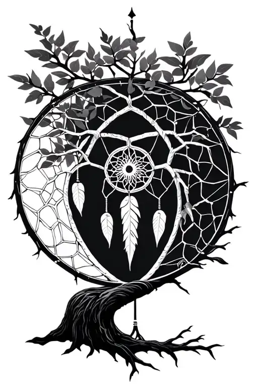 Dream Catcher Tree Of Life Libra