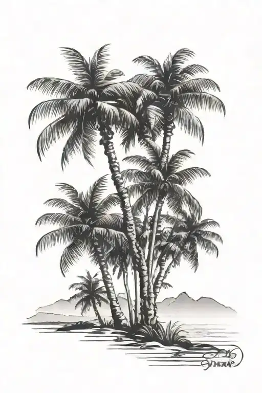 Colombian Wax Palm Tree