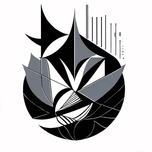 Line Geometric Shapes Inspired