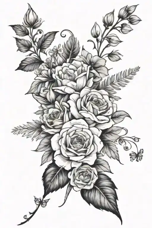 Birth Flower Bouquet