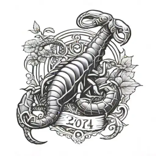 Date 26 10 2024 With Writing Ana And The Sign Of The Scorpion