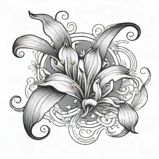 Snow Drop Flower Capricorn Symbol