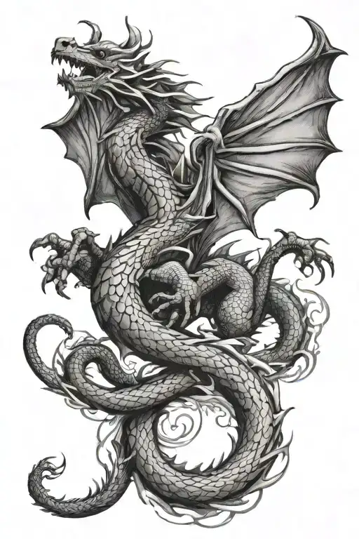 Dragon Flying