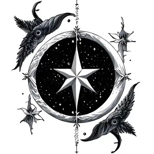 Gemini Star Moon