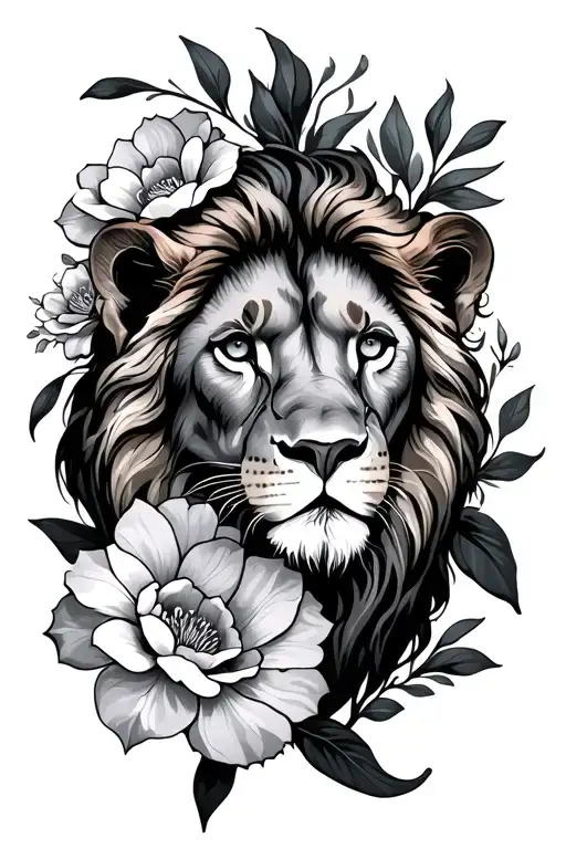 Leo And Flowers Wrapped