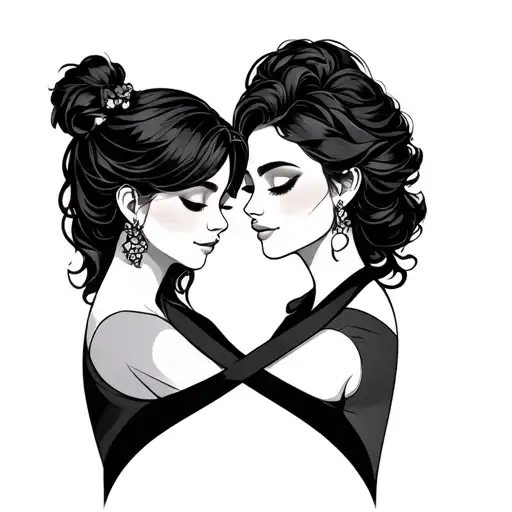 Tatoo Couple Love Infinite