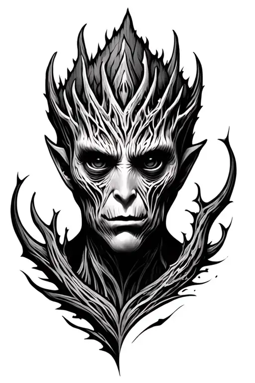 Groot Appareil Photo Realistic Portrait