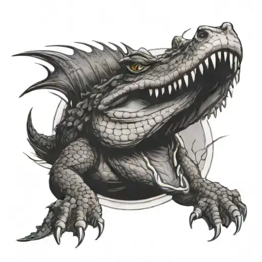 The Crocodile Swallowed The Sun