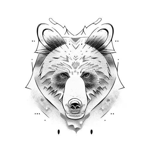 American Traditional Style Bear