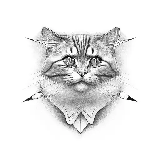 Dos Gatos Uno De Color Negro