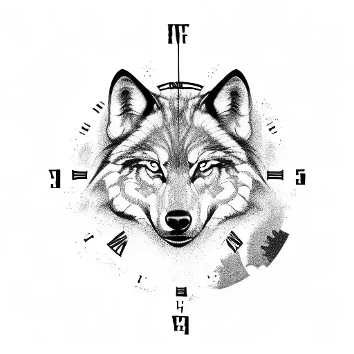 Wulf With Clock