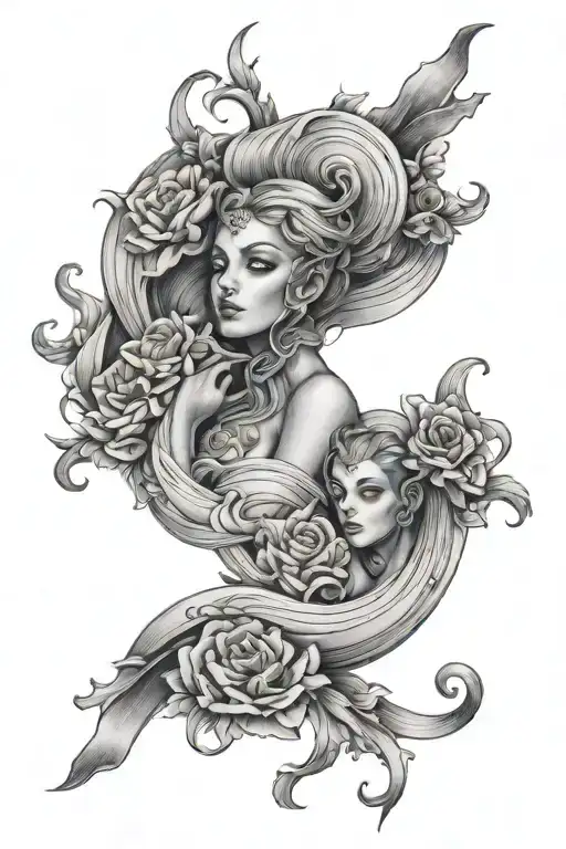 Gemini Half Sleeve
