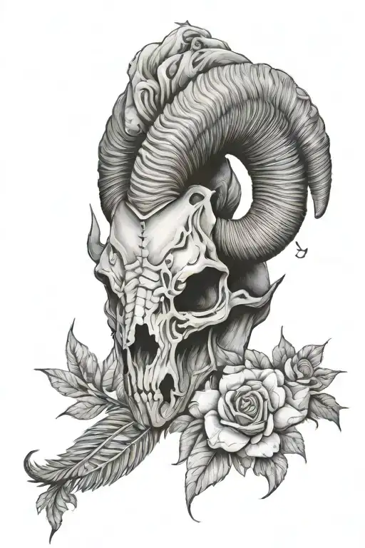 Ram Skull Dafodill