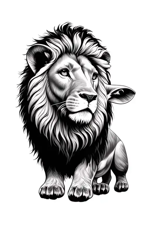 Lion And Lamb