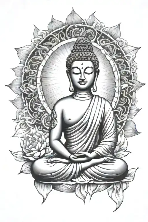 Female Buddha Inner Peace