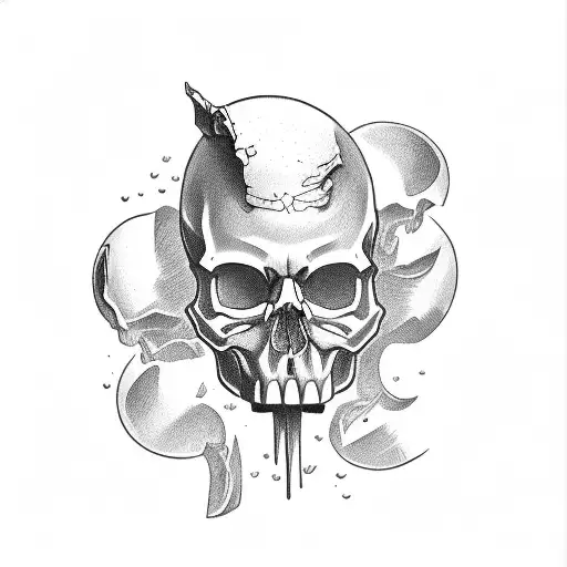 Skull And Knuckle Iron