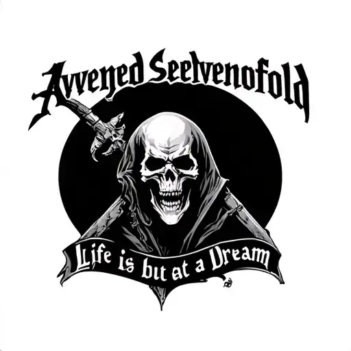 Avenged Sevenfold Life Is But A Dream Reaper