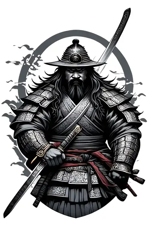 Samurai With A Sword