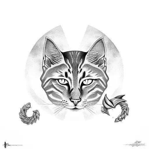 Symbol Of Bastet Protecting Kid