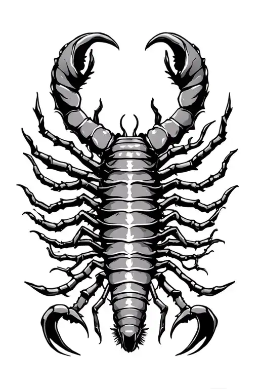 Scorpio And Tree Of Life