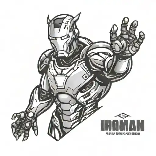 Ironman Triathlon Logo With Bull