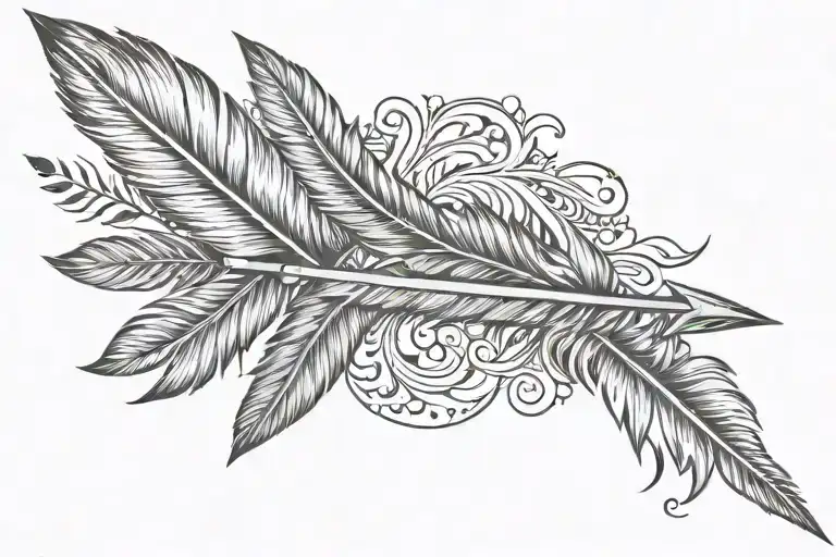 Arrow And Feather