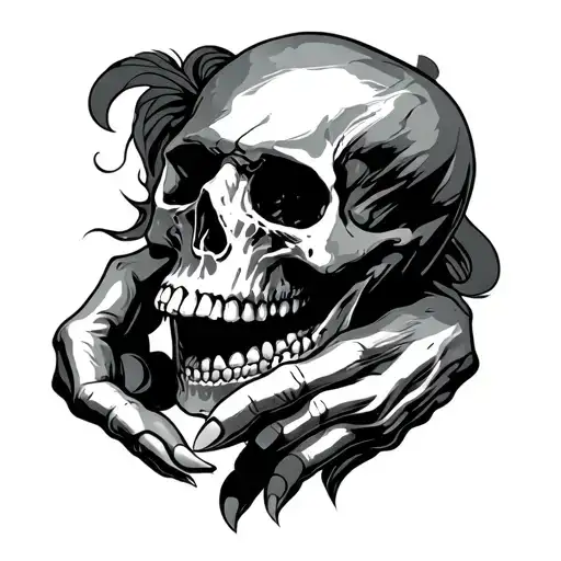 Skull Hand
