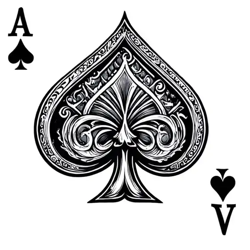 Ace Of Spade Card
