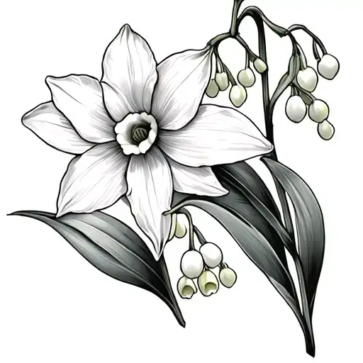 Daffodil Lily Of Valley