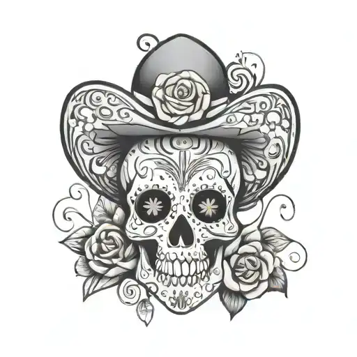 Day Of The Dead Skull