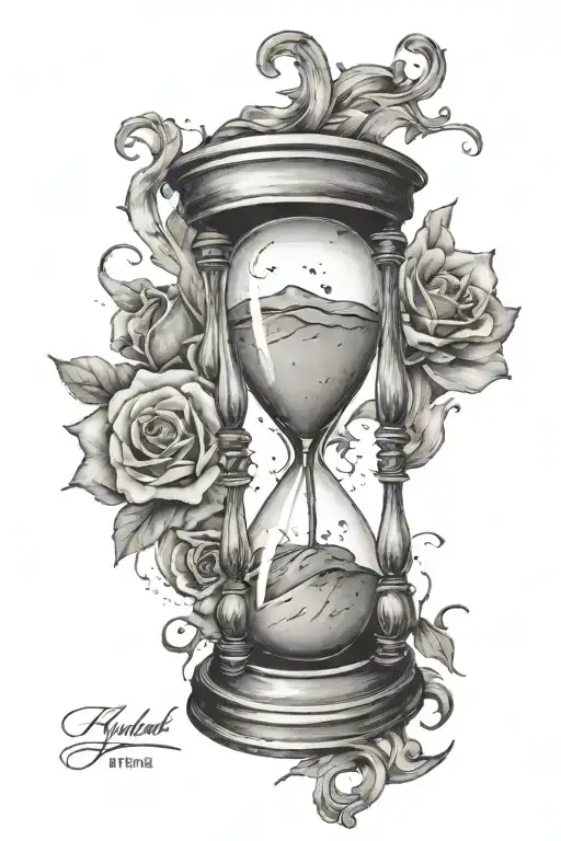 Hourglass Transience Of Life