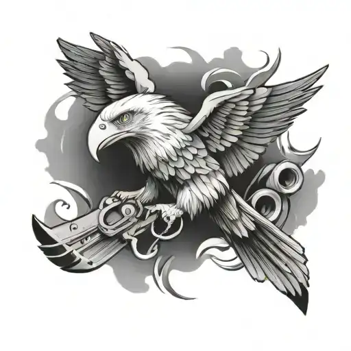 Eagle Gun Surrounded