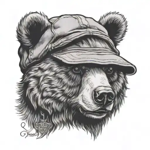 Ralph Lauren Bear With Flat Cap